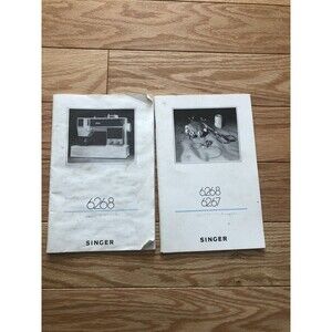 Original Singer 6267 6268 Creative Sewer's Instructional Book Manual Guides VTG